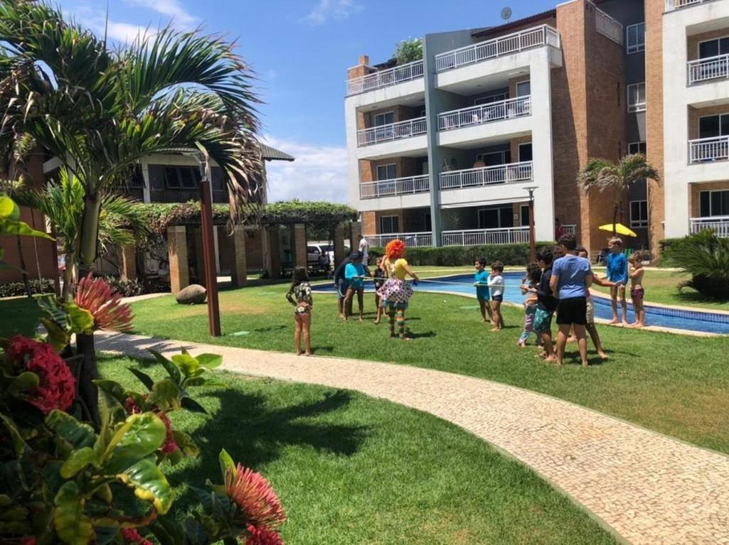 Terramaris - Aptos Vista Mar, Pe Na Areia, Vizinho Ao B Park Aquiraz Buitenkant foto