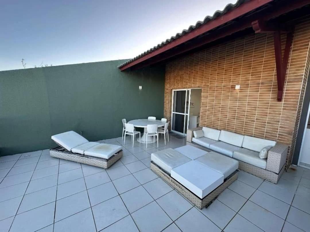Terramaris - Aptos Vista Mar, Pe Na Areia, Vizinho Ao B Park Aquiraz Buitenkant foto